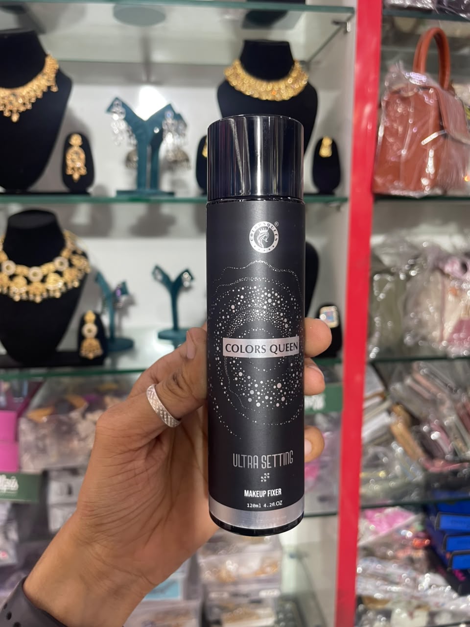 Colors Queen Ultra Setting Makeup Fixer Spray – Long Lasting Makeup Setting Spray (120ml)